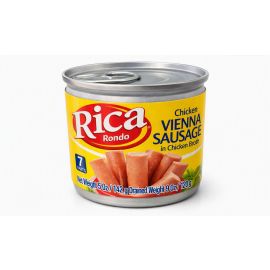 Salchichas de Pollo Tipo Viena Rica Rondo en Caldo de Pollo (142g)